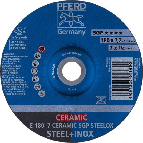 Meule coudé CO24QSG 230x72mm PFERD