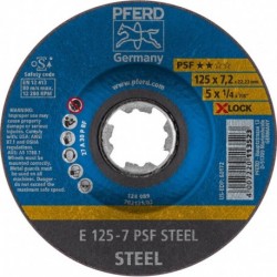 Meule PSF X-LOCKSTEEL 125x7mm Pferd