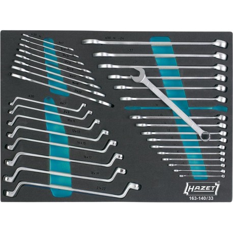 Module outils 163-140/33 clés HAZET