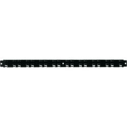 Moulure murale pour bacs de rangement 1m S noir Paketa 2 unités f. PLK/LK 2