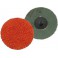 Meule Roloc (TM) Cubitron (TM) 785C, Grain : 60, Ø 76,2 mm, Couleur orange