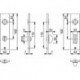 Paire plaque porte 202SP F2 RWSK/OL-78 40 9999
