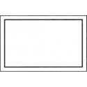 Panneau 250x150mm blanc- noir