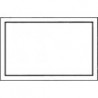 Panneau 250x150mm blanc- noir