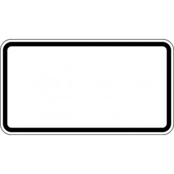 Panneau blanc 330x600mm