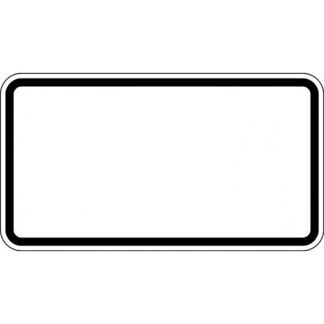 Panneau blanc 330x600mm