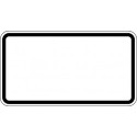 Panneau blanc 330x600mm