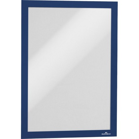 Panneau d'information A4 2 unités bleu foncé