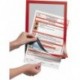 Panneau d'information A4 2 unités rouge