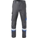 Pantalon de travail 80340 Taille 50 gris charbon/bleu
