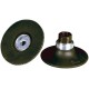 Plateau pour disques abrasifs Ø 76,2 mm (M14), Roloc (TM), Dureté : moyen
