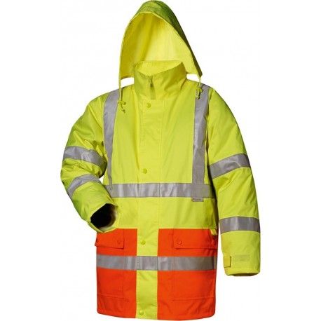 Parka haute visibilité Thilo Taille L jaune/orange