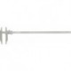 Pied coulisse pointes 800x150mm o.Fe. EC