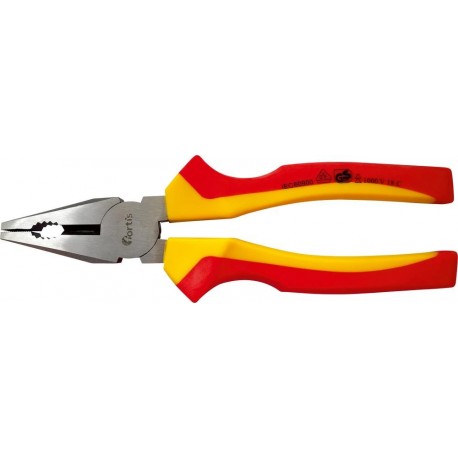 Pince VDE 180mm Poignée plastique FORTIS