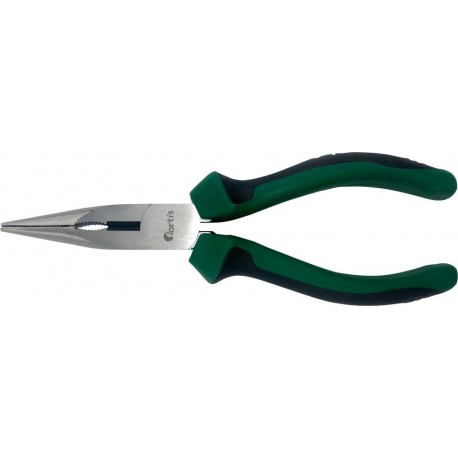 Pince à bec 160mm avec poignée plastique FORTIS