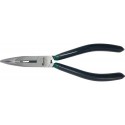 Pince à bec courbé 200mm avec poignée plastique FORTIS