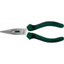 Pince à bec courbé 200mm avec poignée plastique FORTIS