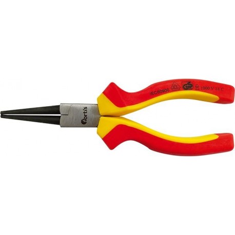 Pince à bec VDE 160mm rd.Back. MKG.FORTIS