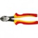 Pince coupante VDE 180mm avec poignée plastique FORTIS