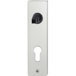 Plaque courte porte ASLPZ 0 14 1402eckigF69 matt
