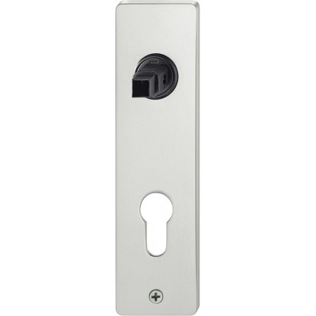 Plaque courte porte ASLPZ 0 14 1402eckigF69 matt