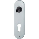 Plaque courte porte ASLPZ 0 14 1415ovalF69 matt