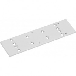 Plaque de montage pour ferme-porte TS 83 blanc