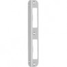 Plaque dormant porte 20mm carré DL-RNiSi lack Acier 401
