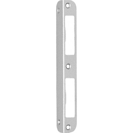 Plaque dormant porte 20mm rd DL-RNiSi lack Acier 401