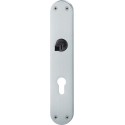 Plaque longue porte ASLBB 0 14 1418ovalAlu F1