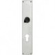Plaque porte ASLPZ 0 14 1410eckigAlu F1