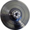 Plateau de ponçage+ centrage Ø115 mm moyen M14