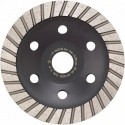 Plateau diamanté Power Duo Ø 125 mm 2 rangées Alésage 22,2 mm FORTIS