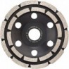 Plateau diamanté Power Turbo Ø 125 mm 1-rangé Turbo Alésage 222 mm FORTIS