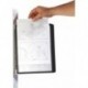 Pochette Noir pour rail Metal