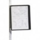 Pochette Noir pour rail Metal