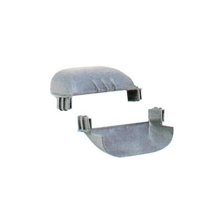 Poignée encastrée pour Tk 400/600/800 gris