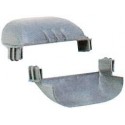 Poignée encastrée pour Tk 400/600/800 gris