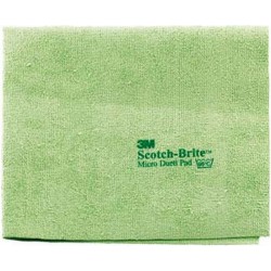 Chiffon de nettoyage en microfibres MicroDuett 360x320mm vert 3M 1 PCS