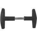 Porte de garage- olivengarniturBever 8407 8 mm noir