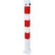 Poteau 70x70 noir et rouge 900 mmZ