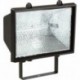 Projecteur Halogene 120 W avec ampoule noir