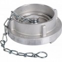 Raccord bouchon avec chaine 52-C DiRi blanc
