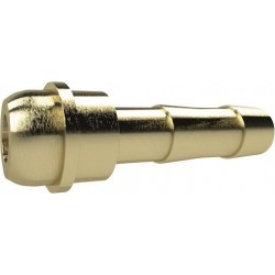 Embout à olive laiton avec raccord mâle à bille Ø intérieur tuyau 9 RIEGLER 1 PCS