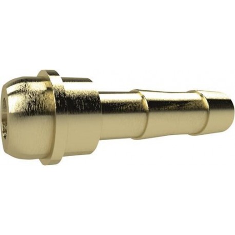Embout à olive laiton avec raccord mâle à bille Ø intérieur tuyau 9 RIEGLER 1 PCS