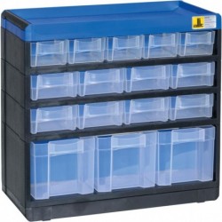 Rangements visserie VarioPlus Pro 29/32 16 tiroirs 16 séparateur