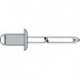 Rivet aveugle alu.standard Tete bombée .p.5 x40mm Gesipa (Par 100)