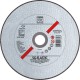 Meule à tronçonner SG-ELASTIC-ALU pour l'usinage de l'aluminium, Ø x Épais. : 125 x 1,0 mm, Modèle Droit, Vitesse maxi. 12200 tr/mn