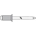Rivet aveugle en alu standard Tête fraisée 5x30mmGesipa (Par 100)