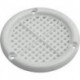 Rosace ventilation 60 mm blanc
